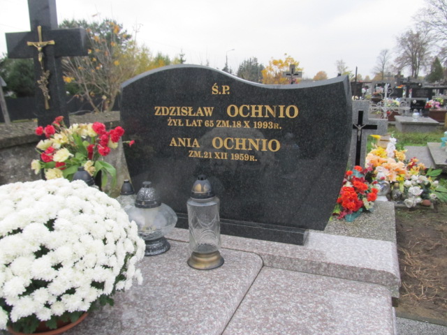 Anna Ochnio Klembów - Grobonet - Wyszukiwarka osób pochowanych