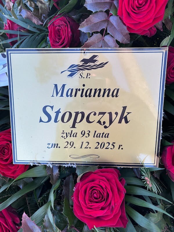 Grób Marianna Stopczyk
