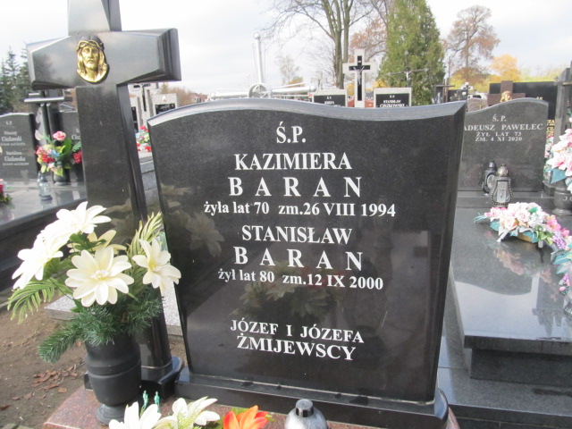 Grób Stanisław Baran