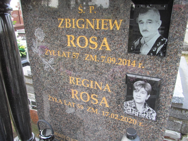Grób Zbigniew Rosa