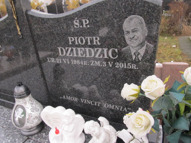 Piotr Dziedzic 1984 Klembów - Grobonet - Wyszukiwarka osób pochowanych