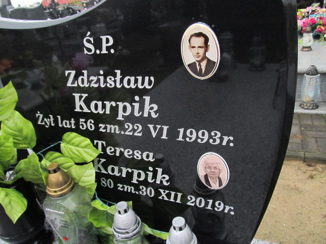 Zdzisław Karpik Klembów - Grobonet - Wyszukiwarka osób pochowanych