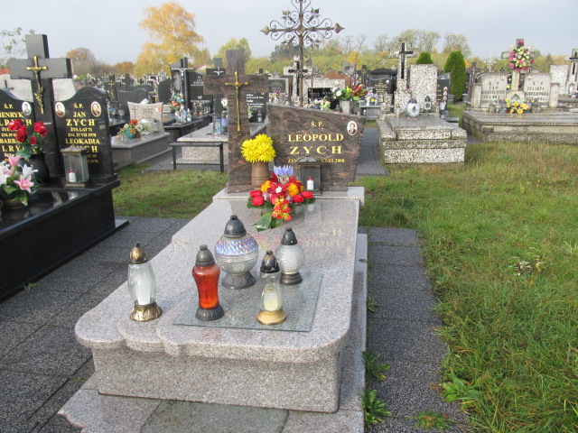 Grób Leopold Zych